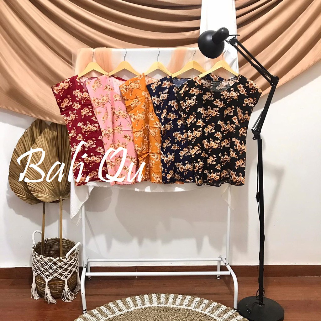 Baju Atasan XL Rayon Motif Bali-2