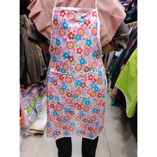 celemek masak / celemek anti air / apron waterproof / celemek polos / apron masak / apron chef