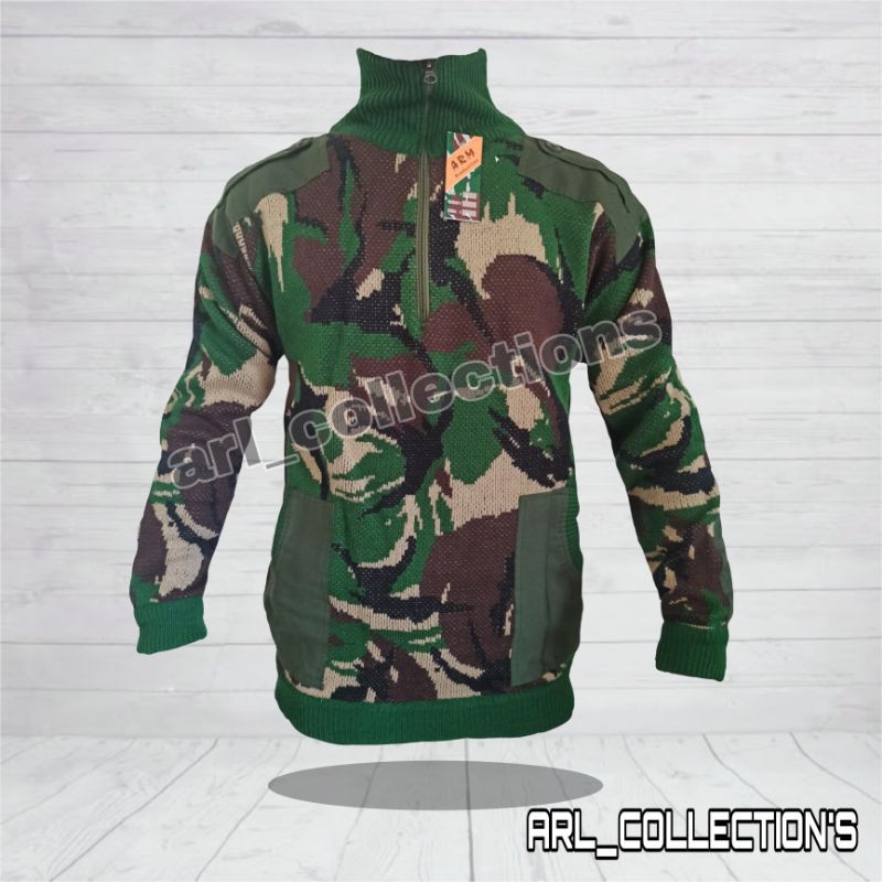 SWEATER RAJUT LORENG MALVINAS TNI JAKET SWETER ARMY