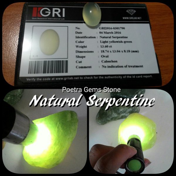 PROMO TERMURAH !!! 1Kg NATURAL GREEN SERPENTINE / GIOK AIR / NEON ACEH