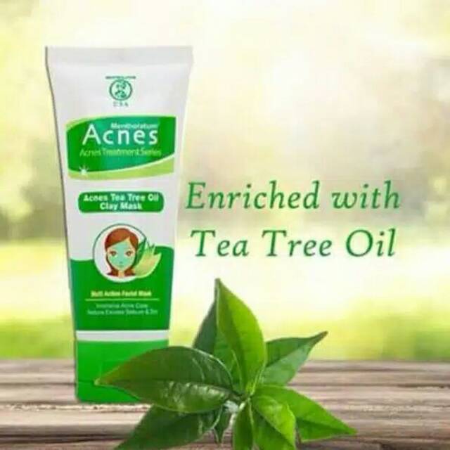 ☃Cutezz_Ching1☃Acnes Tea Tree Oil Clay Mask 50g