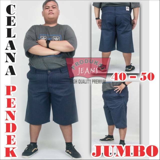  celana  pendek pria  jumbo size 40 50 Shopee Indonesia