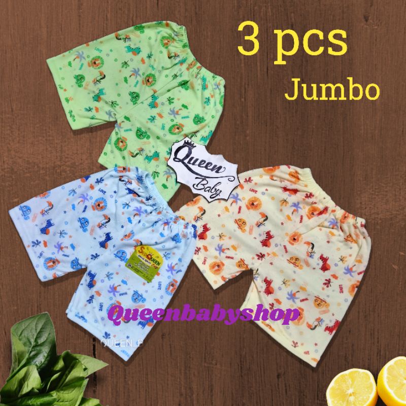 SNI (3 pcs) Celana Pendek S M L XL MOTIF  Celana Pendek Murah Celana Pendek Anak Motif Celana Jumbo Bayi