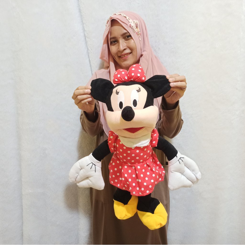 BONEKA L SEPASANG Mickey mouse dan mini mouse L sepasang