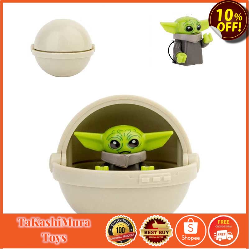 [ MAINAN MURAH ] KORUIT Mainan Anak Building Block Captain Baby Yoda Toy - XP301 REALPICT