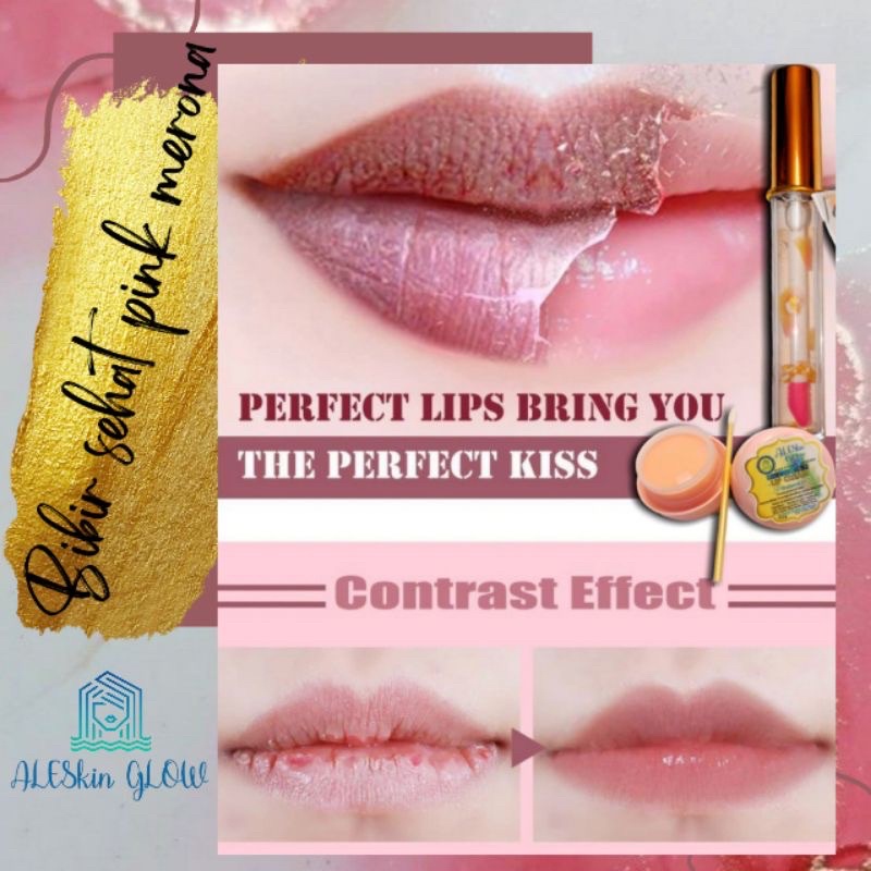 Lips Serum Cream Pemerah Bibir Pelembab Pencerah Bibir Hitam Lip Balm Lips Care Richest by Aleskin Glow 1