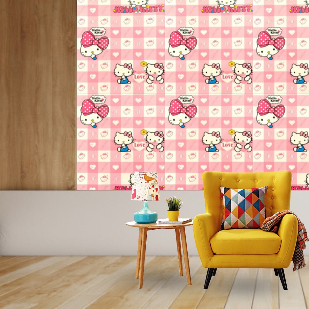 Wallpaper Sticker Motif Hellokity 5439 / Wallpaper New  / 9mx45cm