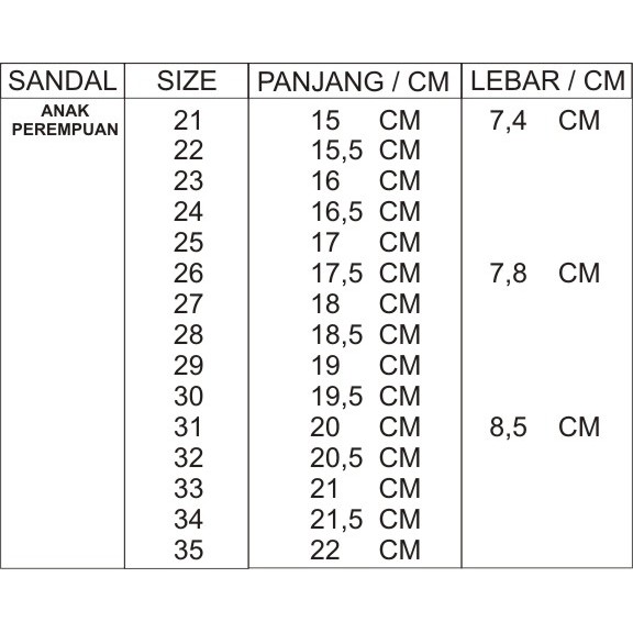 Sandal jepit anak bt21 teraris dan termurah