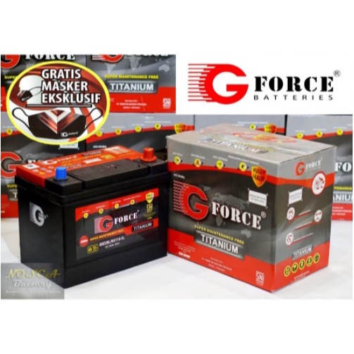 accu/ Aki / Baterai kering Mobil G Force MF NS40