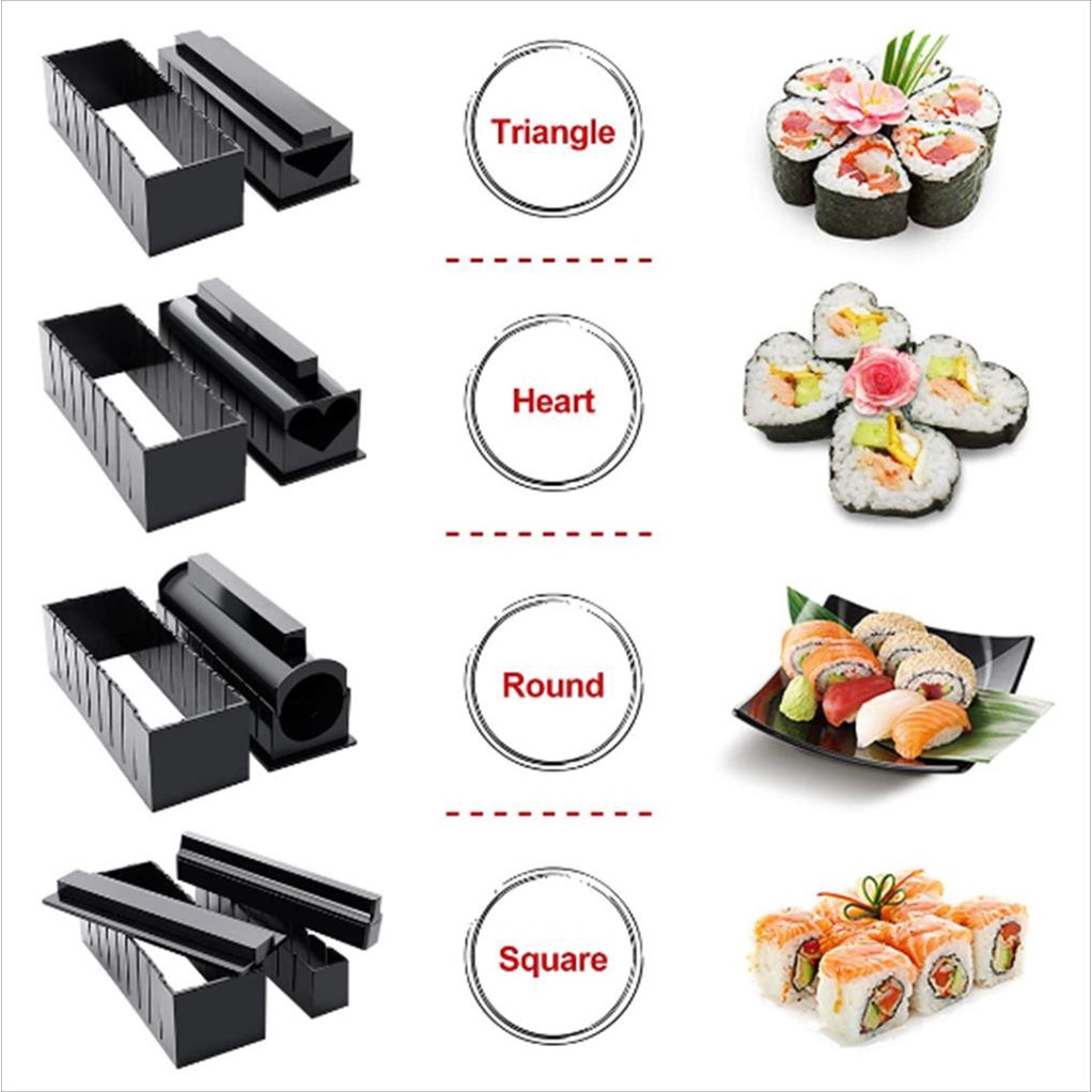 Alat Cetak Sushi Roll Sushi Maker 11 in 1