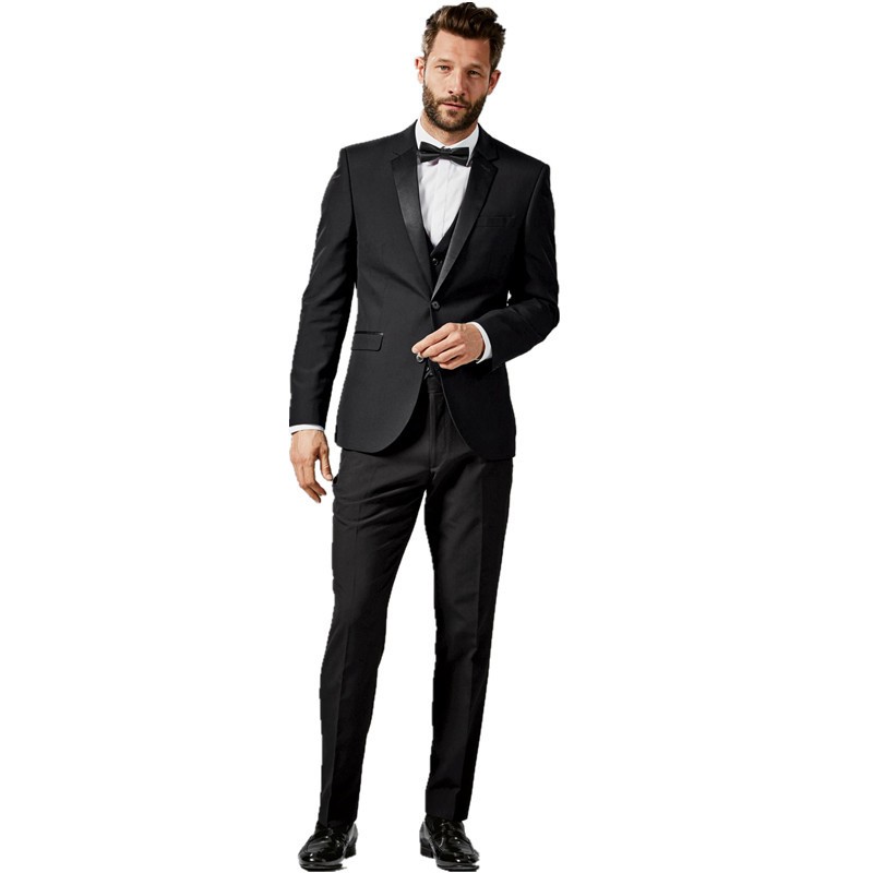 SETELAN JAS PRIA WARNA HITAM PARTY SUIT BLAZER PRIA 4IN1 - BLACK TWIST PREMIUM SLIMFIT NIKAYU