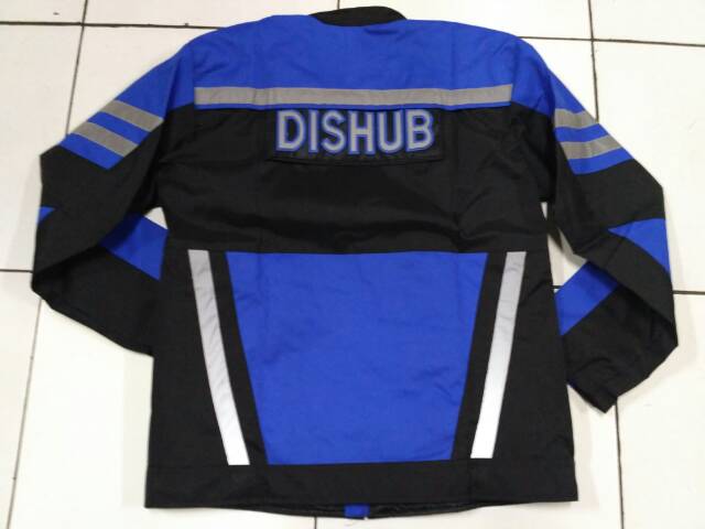 Jaket Dishub Touring Bahan Taslan