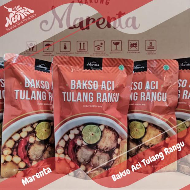 

New Produk Terlaris & Terpercaya Marenta - Bakso Aci Pedas & Tulang Rangu , Cemilan Tradisional