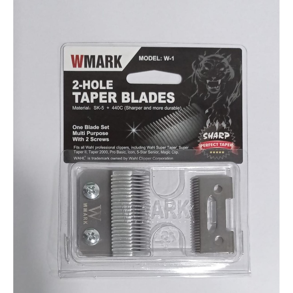 MATA PISAU BISA UNTUK CLIPPER MERK WAHL / ANDIS / KEMEI / WMARK / BLADES W1 / W-1