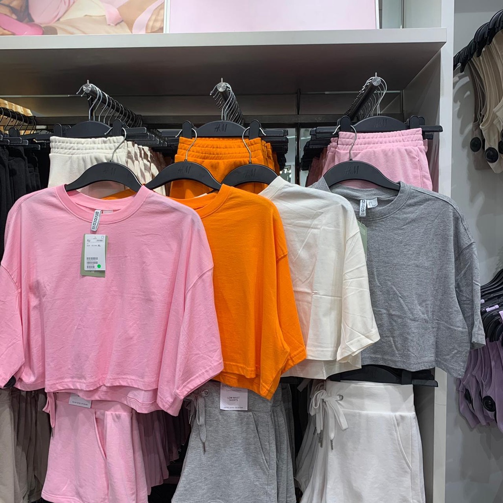 Jastip H&M Crop Top Wanita Best Seller Original