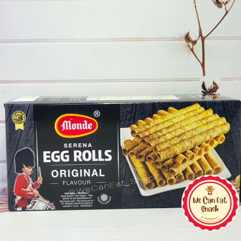 

Monde Egg Roll Legendaris 168 gram