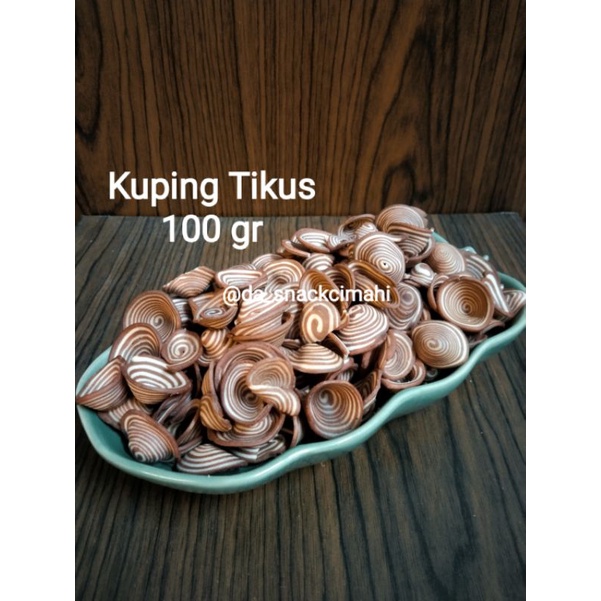 

Kuping Tikus 100 gr SERBA 5000 | Cemilan #da_snackcimahi