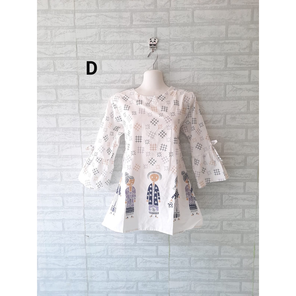 blouse batik lengan lonceng TEJO