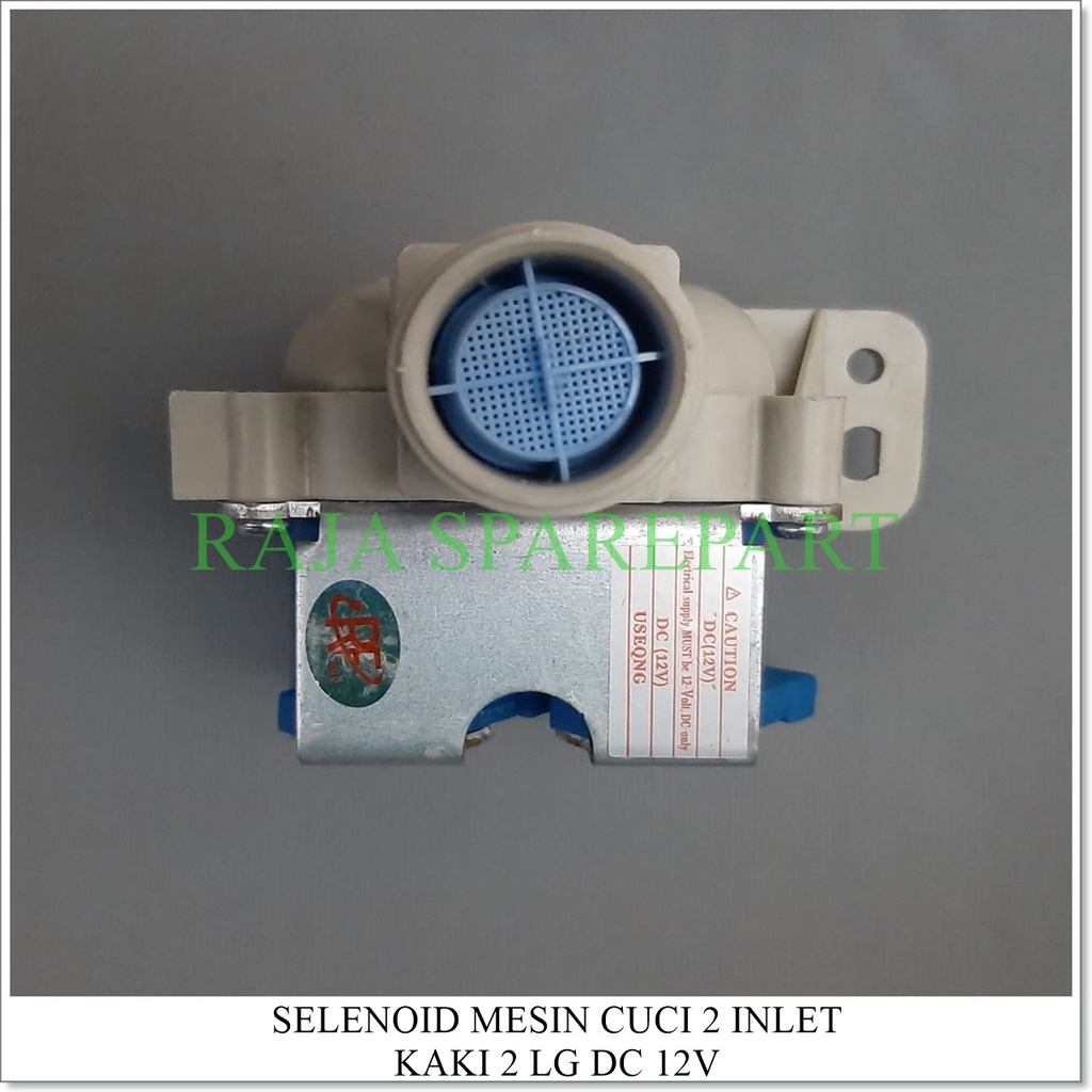 Selenoid / Water Inlet Mesin Cuci LG INLET DOUBLE KAKI 2 (DC 12V)