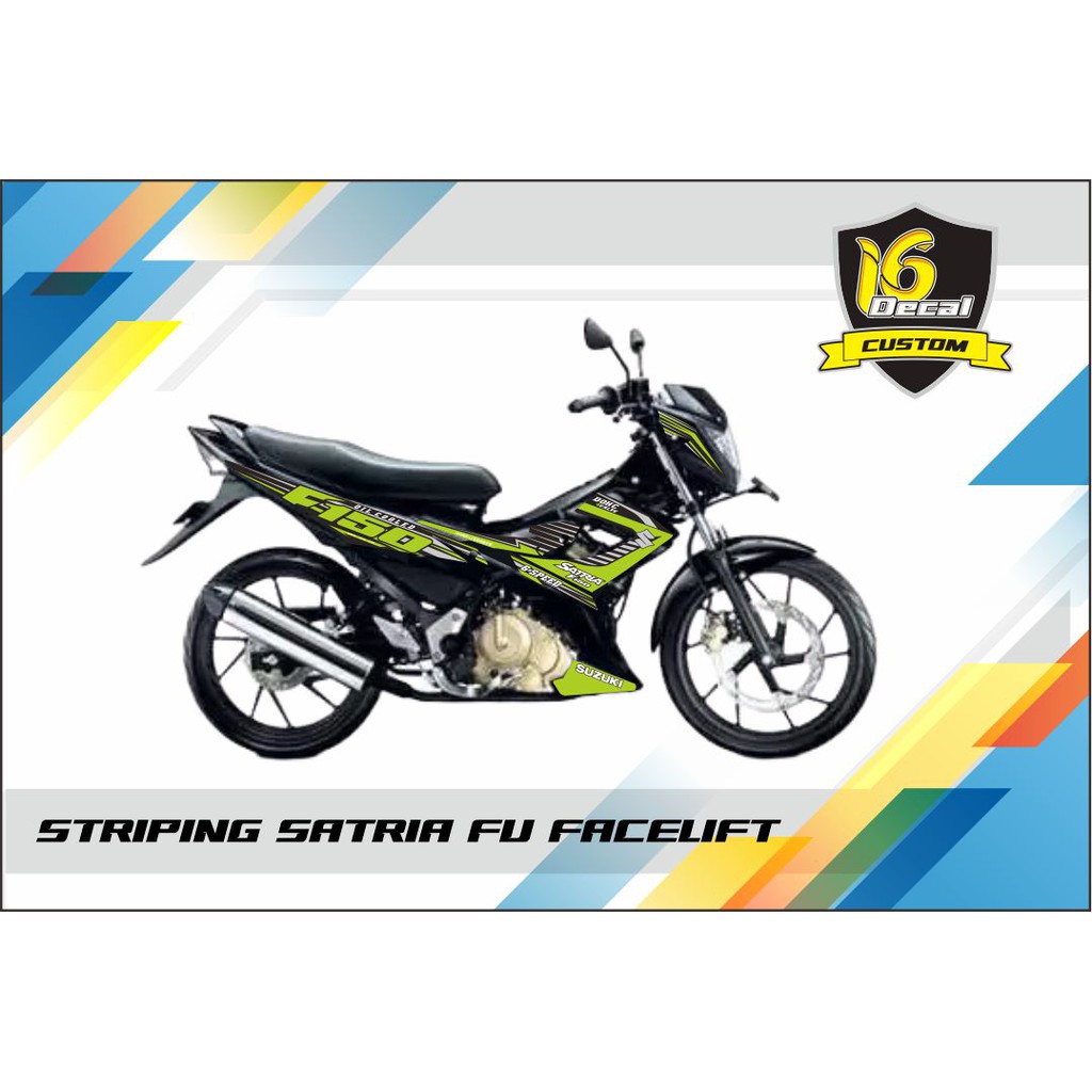 Jual STRIPING SATRIA FU MODIFIKASI Indonesia Shopee Indonesia