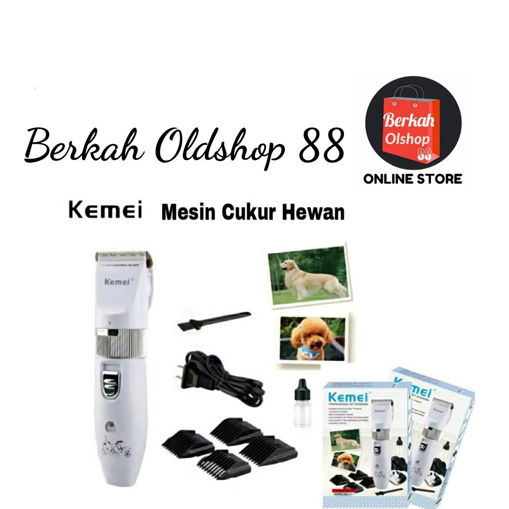 Mesin Cukur Bulu Hewan Pet Clipper KEMEI KM-107