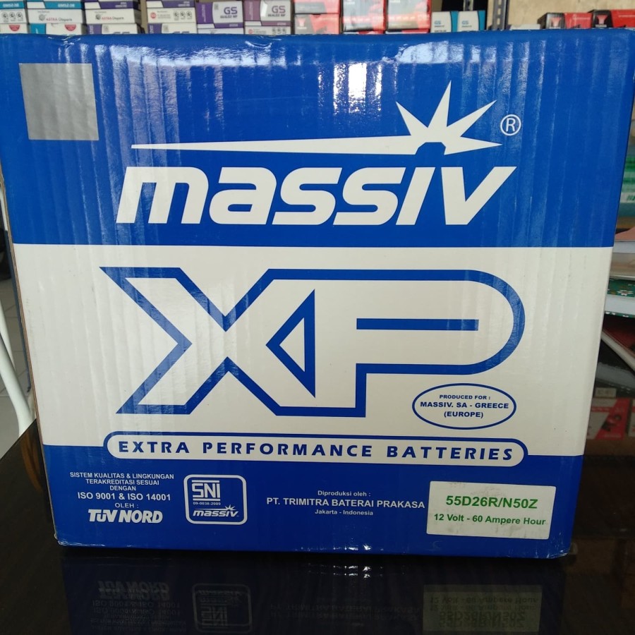 Aki Mobil Suzuki : Grand Escudo ,Grand Vitara Massiv XP N50ZL 12v 60ah