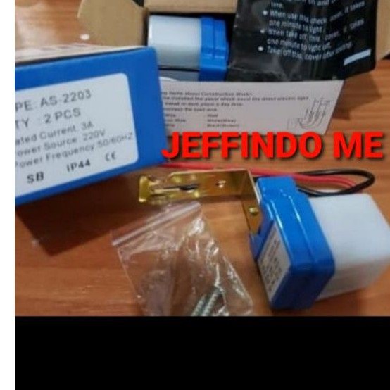 Photocell 10A Sensor Cahaya Otomatis Mirip Selcon