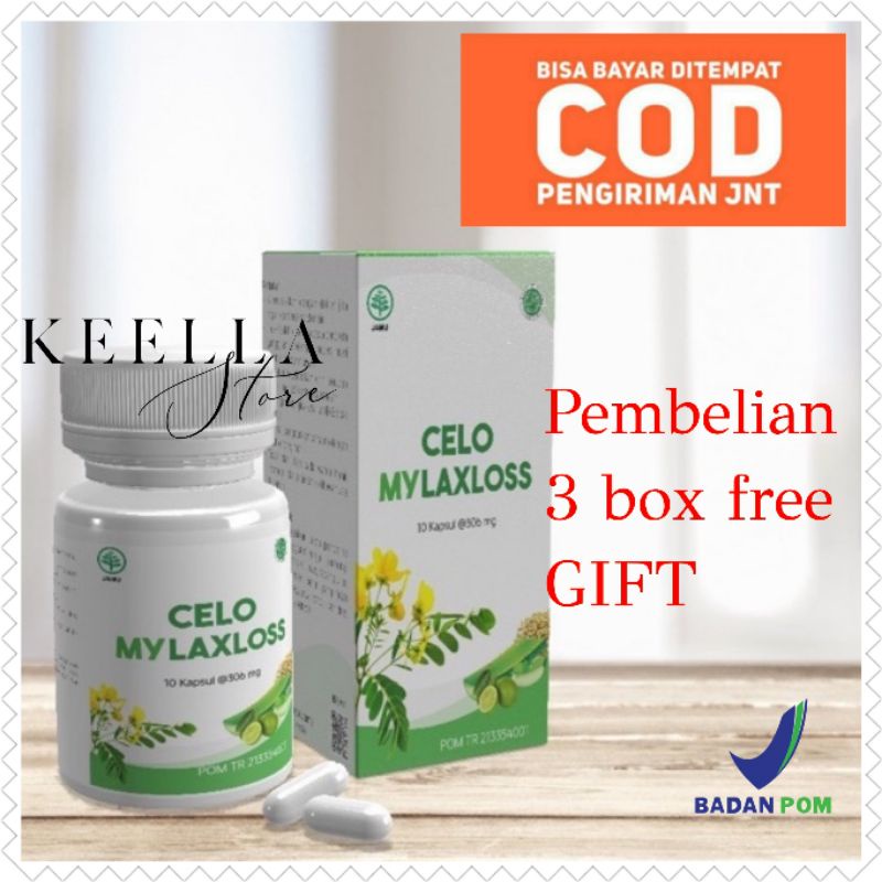 Mylaxloss Celo slimming capsul kapsul diet detox pelangsing tubuh menghancurkan lemak membandel