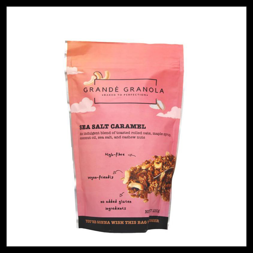 

Grande Granola - Sea Salt Caramel 230Gr - Sarapan Praktis & Sehat