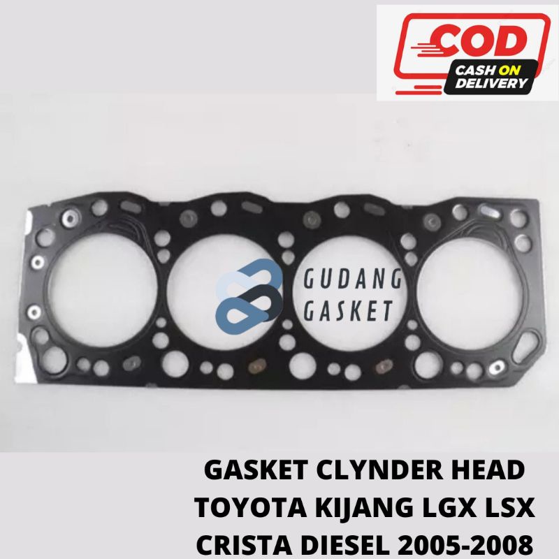 PAKING GASKET CLYNDER HEAD KOP DEKSEL KIJANG LGX LSX CRISTA DIESEL