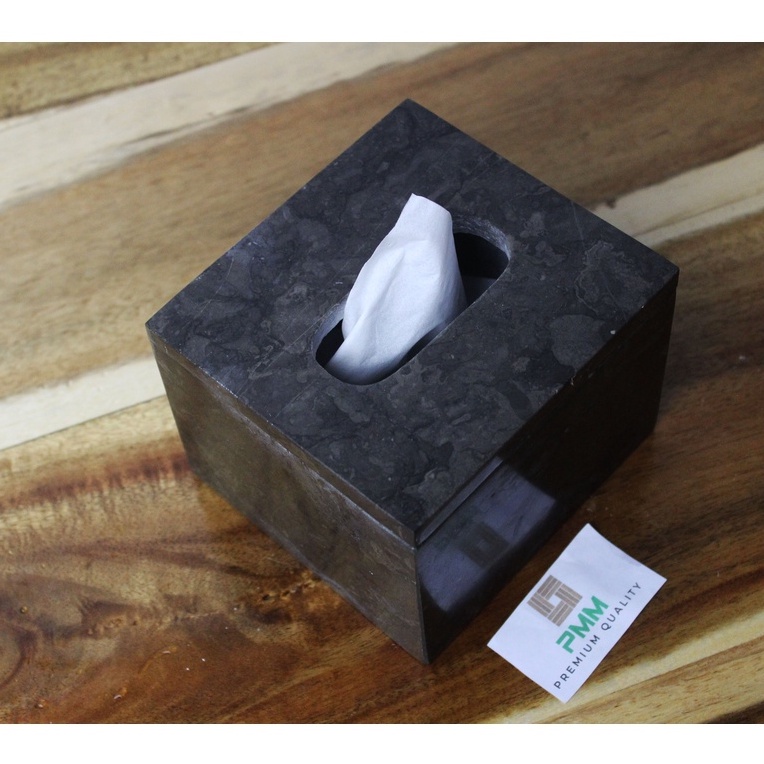 Tempat tisu marmer/box tisu marble model kotak/tempat tisu batu marmer kotak