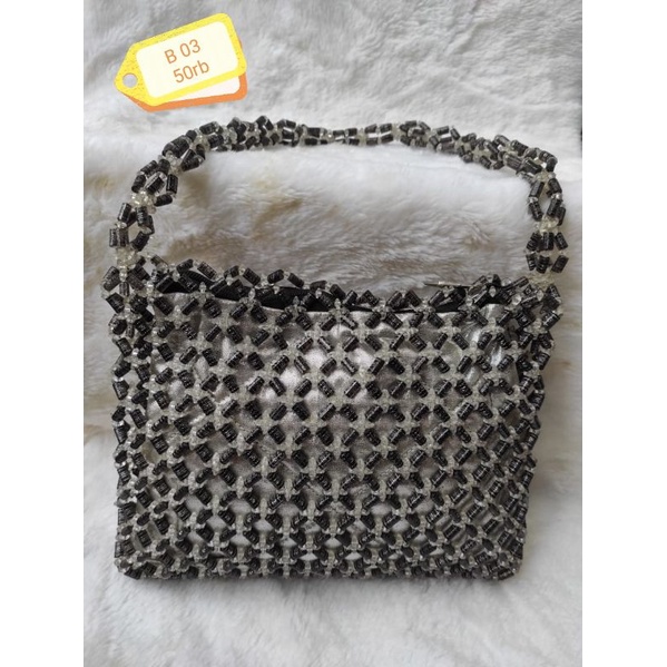 Tas wanita mote manik / beaded bag