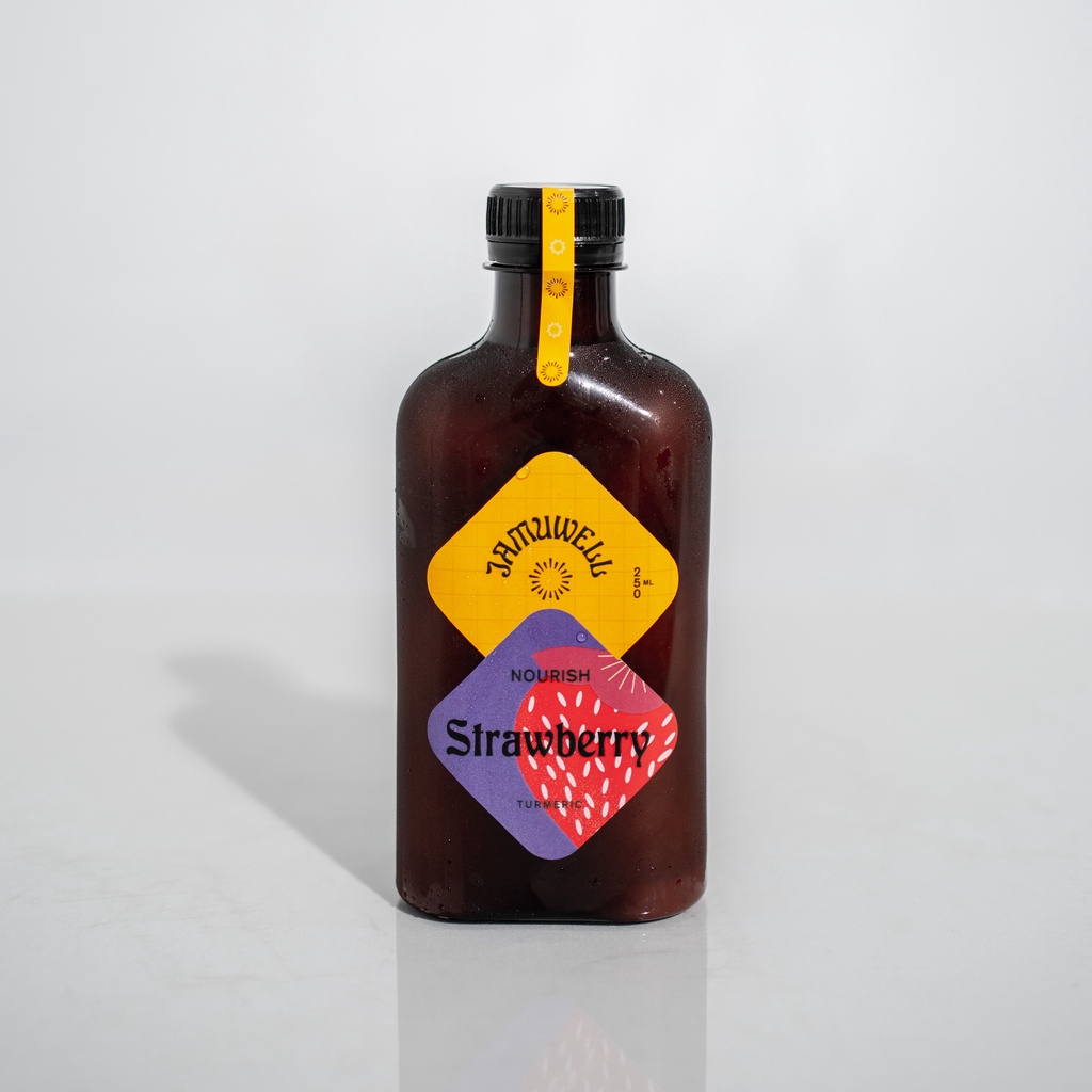 

Jamuwell Nourish Strawberry Turmeric / Kunyit Stroberi (250ml)