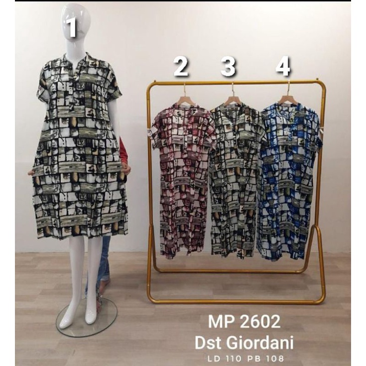 Daster Kartika Batik | Daster Kerah Shanghai | Kartika Batik Collection