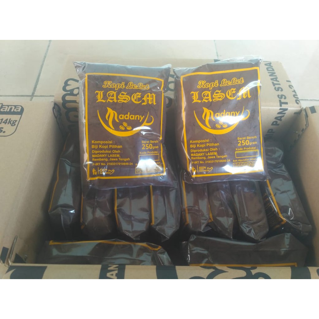 Kopi Lelet Khas Lasem Original 250gram
