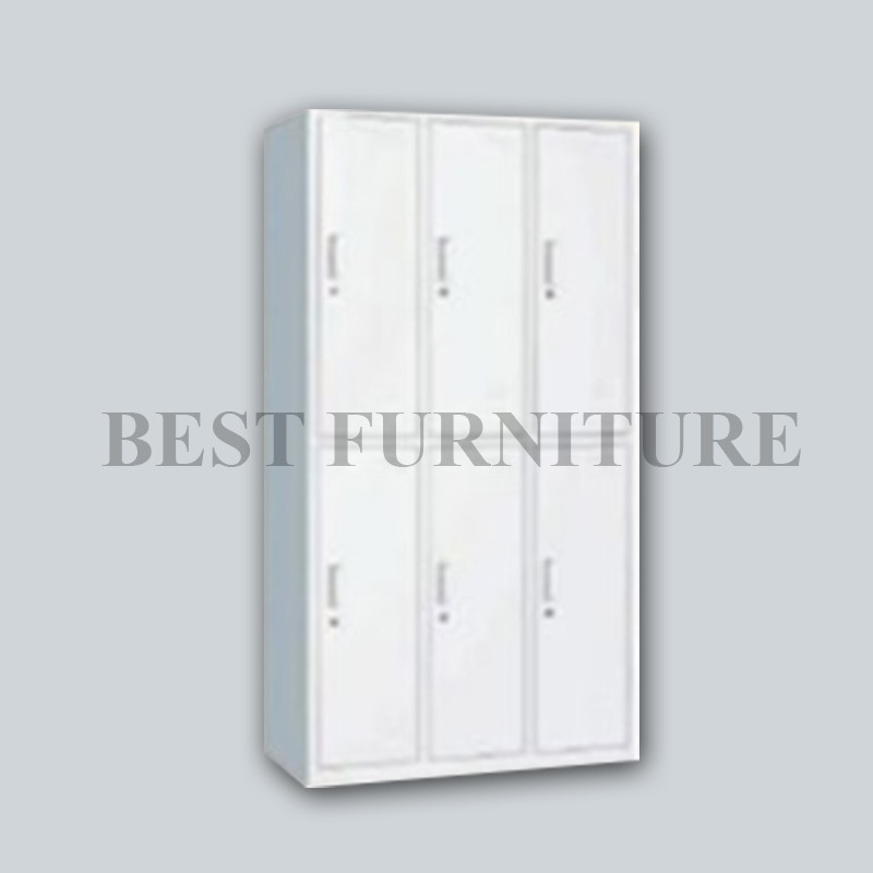 Best Locker Filing Cabinet Stainless Besi Anti Banjir 6 Pintu 45x90cm