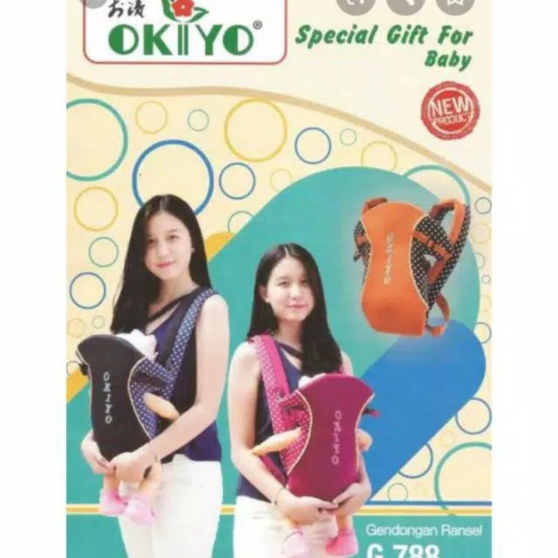 GENDONGAN DEPAN BAYI// GENDONGAN OKIYO