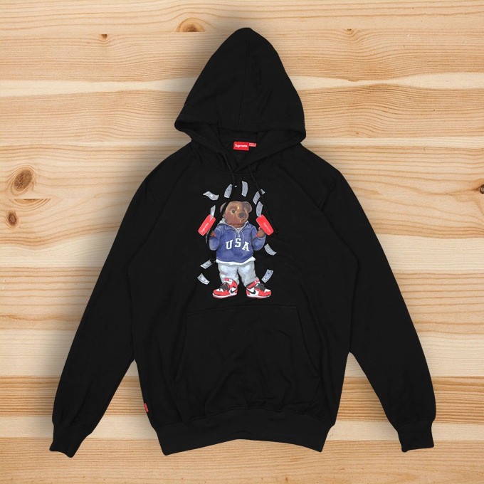 teddy zip up hoodie