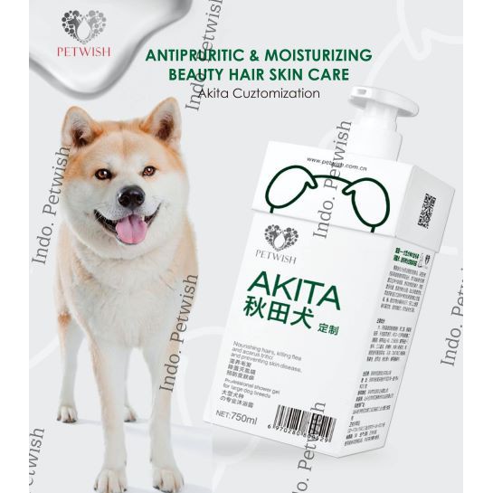 Petwish Shampoo Anjing 750ML - Akita - Dog Shampoo