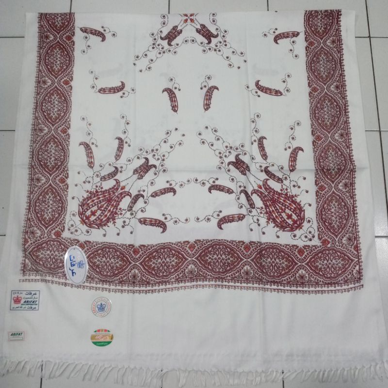 sorban khasmir printing Rida arrifat ridha shawl sorban kasmiri india kasmir print motif original syal gutroh imamah sorban solo sorban Yamani sorban Yaman terlaris sorban motif kembang sorban habib sorban habaib selendang sorban Kasmir sulam print-A6