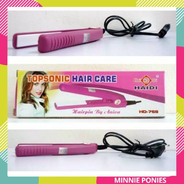 Catok mini haidi, catok mini, catok lurus, catok keriting