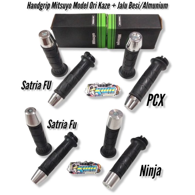 HANDGRIP HANFAT KAZE SARUNG GAS KAZE DETAIL ORIGINAL Handgrip gand grip Handfat Posel kawasaki Kaze Mitsuyo Import Mirip Original