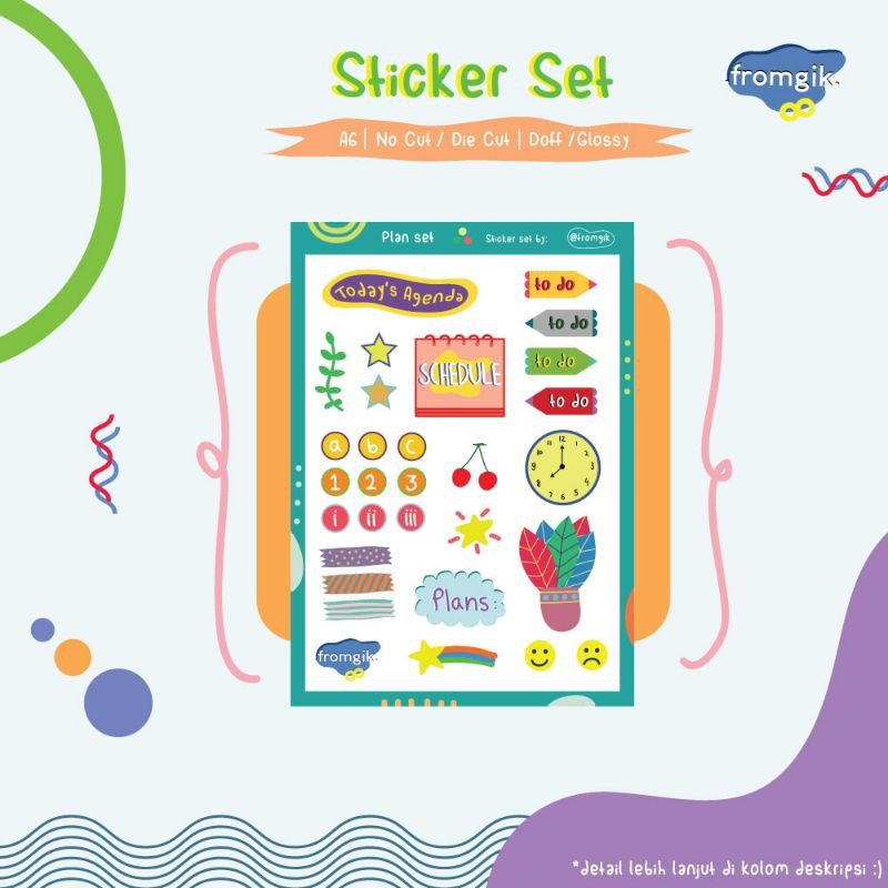 

Plan Set Sticker for Journal