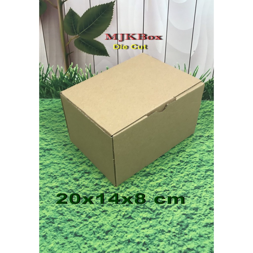 

Kardus Karton Uk, 20x14x8 cm...Die Cut untuk packing - aksesoris - dll