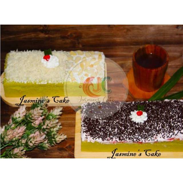 

BOLU PANDAN SANTAN KEJU PANGGANG/CAKE PANDAN/BAKE CAKE SEHAT BEKASI ASLI DARI JASMINE''S CAKE