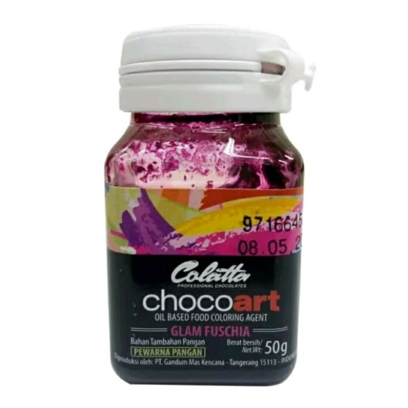 

Colatta Chocoart Pewarna Makanan Choco Art Glam Fuschia 50 gr