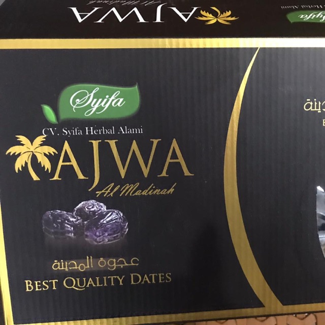 

Kurma Ajwa Kualitas Premium 1kg
