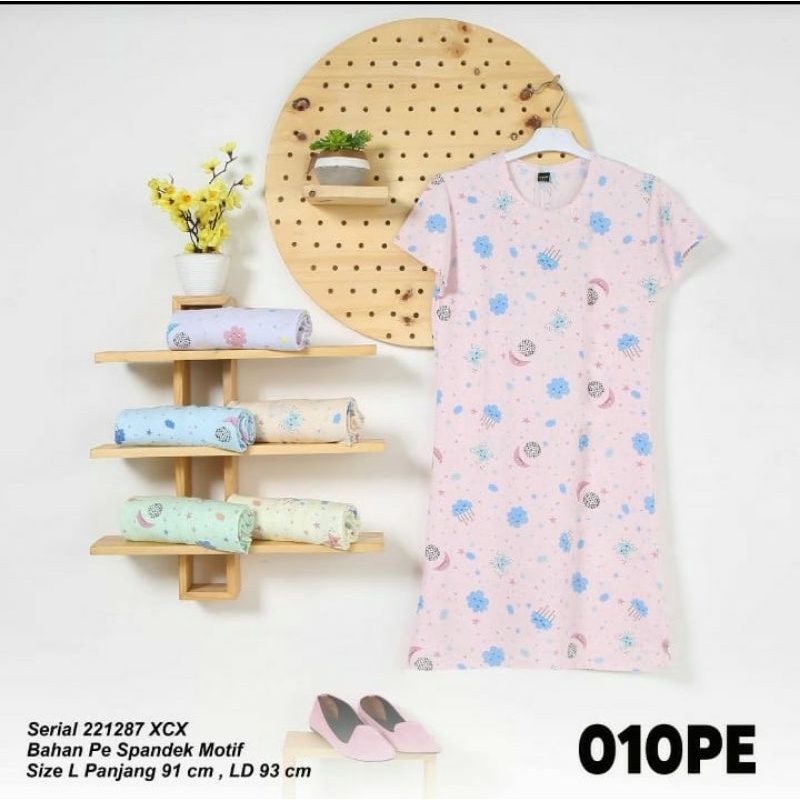 Daster kaos adem daster LEMONE daster motif lucu OriginaL&Good Quality