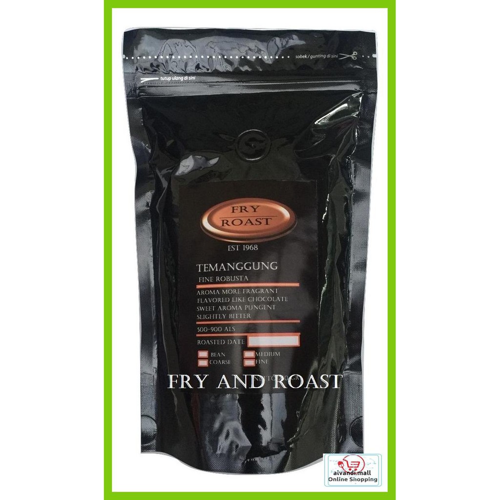 

57Ryr66- Kopi Fine Robusta Temanggung 250 Gram (Biji/Bubuk) - Biji T7Tfhty-