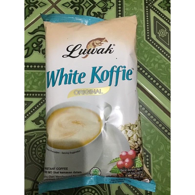 

LUWAK WHITE COFFEE ISI 10 murah